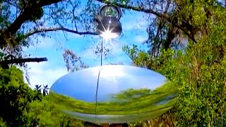 Sun Tracker Heliostat Parabolic Mirror Solar Cooking [upl. by Ynnal374]