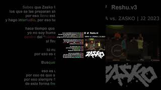 ZASKO VS TIRPA FMS 2023  Rimas x Métrica x Skills freestyle [upl. by Loring]