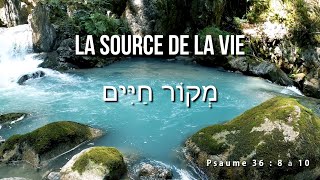 La source de la vie מְקוֹר חַיִּים Psaume en Français et en hébreu [upl. by Oakie]