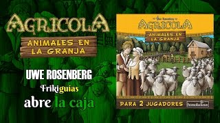 Agrícola Animales en la Granja  Abre la Caja [upl. by Rosane744]