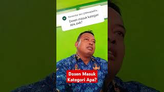 Dosen Masuk Kategori Apa Formasi CPNS Dosen 2024 dan Formasi PPPK Dosen 2024 [upl. by Aremihc449]