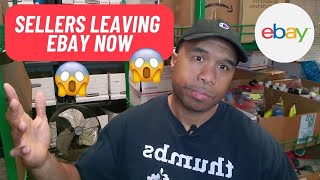 Big Sellers Leaving Ebay Heres Why reseller ebay ebayseller resellingtips entrepreneur [upl. by Liederman656]