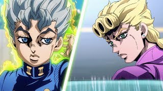 ジョジョ 5  Koichi Meets Giorno Giovanna 『HD』 [upl. by Kyte]