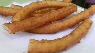 COMO HACER CHURROS CASEROS SUPERFACIL DE PREPARAR [upl. by Anayt]