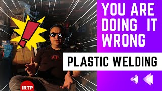 How to do PLASTIC WELDING at Home Watch This Before You Start [upl. by Colombi664]