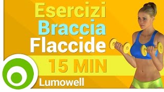 Esercizi per le Braccia Flaccide [upl. by Erodroeht]