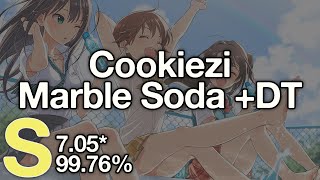 Stream Highlight Cookiezi  Shawn Wasabi  Marble Soda Insane DT FC 705 AR8 Edit 9976 [upl. by Nahtanaj418]