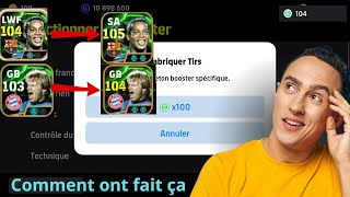 Tuto comment ont fait le boost sur efootball 2025  v400 [upl. by Enaols]