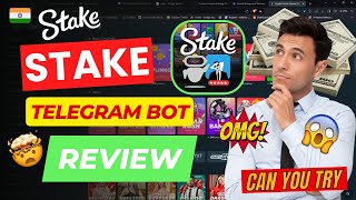 Stake telegram bot Review 🤷‍♂️ Stake mine predictor bot 😱 Stake hake bot free ⚠ Stake working bot [upl. by Ellenej948]