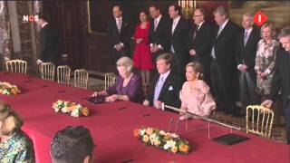 Abdicatie Koningin  Prinses Beatrix 30 april 2013 [upl. by Manuela]