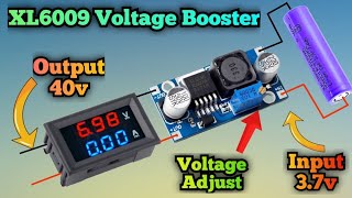 DC to dc Booster module XL6009  DC To DC Boost Converter XL6009 Step Up Module  Technical Ankur [upl. by Nickolaus81]