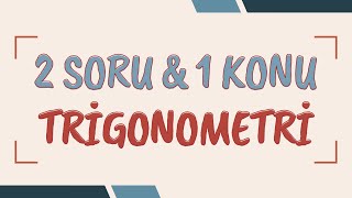 2 Soru 1 Konu Trigonometri  Sinüs Teoremi Özetli [upl. by Hareema593]