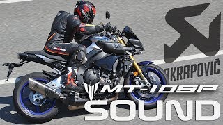 Yamaha MT10 SP Pure Sound  Akrapovic [upl. by Lowery]