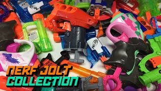 Nerf Jolt Collection Nearly complete let me know what Im missing  Walcom S7 [upl. by Wes]