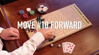 Across The Board Games  Horserace Game How To Play [upl. by Silas]