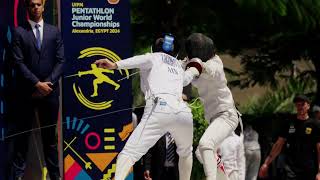 UIPM 2024 Pentathlon Junior World Championships  Womens Final highlights [upl. by Nolahc]