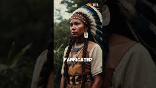 Native American The Myth of Pocahontas part 1 blackhistory shorts nativeamerican ai yt [upl. by Orva946]