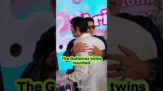 THE GUTIERREZ TWINS REUNITED RICHARD HUGGED RAYMOND richardgutierrez spotted [upl. by Drahser]