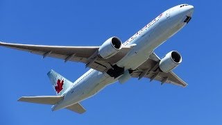 Air Canada 777 Take Off  Sydney to Vancouver  AC34 [upl. by Guntar]