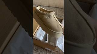 unboxing the new UGG TAZZ in MUSTARD SEED 📦🤍 ugg shoes haul [upl. by Wiatt]