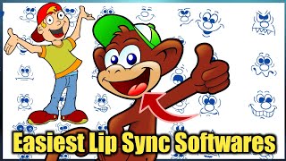 3 Easiest Lip Sync Softwares 😍  Best Lip Softwares for Pc animation 2danimation 2d3d [upl. by Sadie]