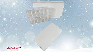 Blank white fillable empty advent calendar boxes [upl. by Gitel]