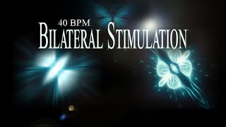 40 BPM Bilateral Stimulation amp EMDR Visual 🎧 Solo Beat for Anxiety PTSD Stress Insomnia  Calm [upl. by Eisler]