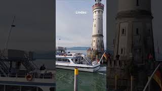 lindau germany nature travel ship lake lighthouse amazing beautiful water германия маяк [upl. by Hettie]