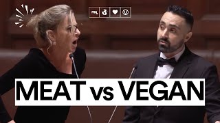 Vegan vs Meat HEATED Oxford University 2024 Debate [upl. by Ahgiela896]