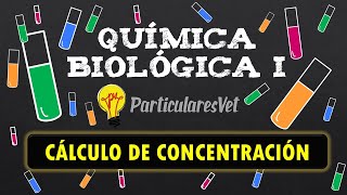 📋CÁLCULO DE CONCENTRACIÓN con REGLA DE TRES📌aprender a interpretar datos  Química General [upl. by Sine]