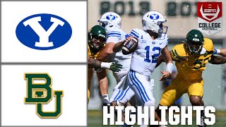 BYU Cougars vs Baylor Bears  Full Game Highlights  ESPN College Football [upl. by Surat767]