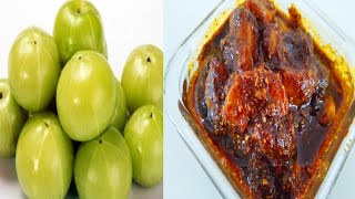 आवळ्याचे लोणचे  Amla Pickle  Awla Pickle  Marathi Recipe [upl. by Merralee639]