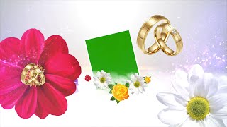 green screen wedding slideshow template [upl. by Robenia]