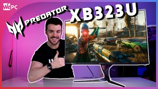 Acer Predator XB323U Gaming Monitor Review [upl. by Ailedo]