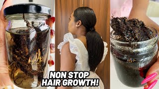 The INDIAN GROWTH OIL That Treats Baldness Alopecia amp Stress Related Hair Loss [upl. by Anauqahs]