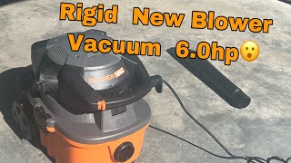 Rigid 4 Gallon 60Peak HP WetDry Shop Vacuum with Detachable Blower [upl. by Ennoirb]