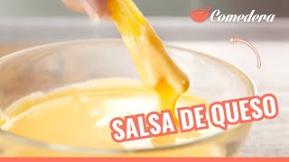 Cómo hacer salsa de queso en minutos  Comedera [upl. by Masha134]