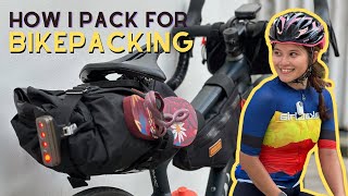 How I pack for a 3D2N bikepacking trip [upl. by Ostraw]