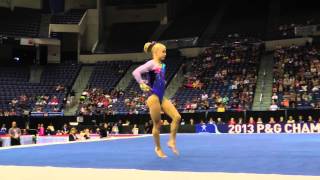 Bailie Key  Floor Exercise  2013 PampG Gymnastics Championships  Jr Women  Day 1 [upl. by Lauder]