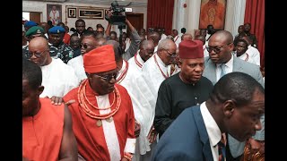 Shettima extols Oba of Benin’s leadership in fostering unity [upl. by Anoed]