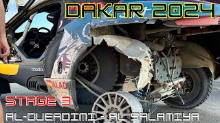 DAKAR 2024 RECAP STAGE 3 TAPPA MARATHON [upl. by Eugilegna]