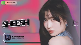 AI COVER How Would  TWICE JEONGYEONMOMOMINA Sing SHEESH  BABYMONSTER [upl. by Betthezul]