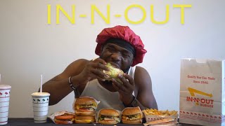 INNOUT MUKBANG  6 BURGERS  AKHSULIE [upl. by Froemming288]