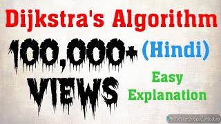 Dijkstras Algorithm for Shortest Path Problem with Example in HINDIURDU [upl. by Adriena]