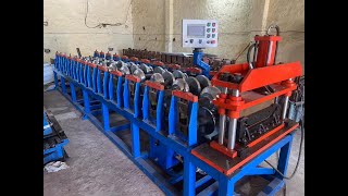 STANDING SEAM ROLL FORMING MACHINE [upl. by Aelegna]