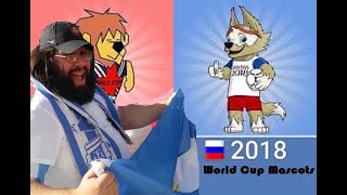 A History Of Fifa World Cup Mascots [upl. by Naiva]