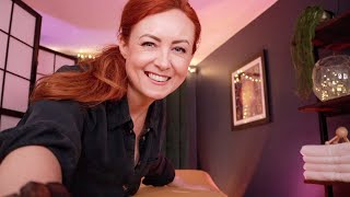 ASMR Full Body Heated Massage 🌟 Oils Skin Brushing Crinkles Fabric Smoothing [upl. by Chantal89]