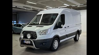 Ford Transit Van 350 22 TDCi 125 hv AWD Trend L2 H2 neliveto 410Suo [upl. by Anniken891]