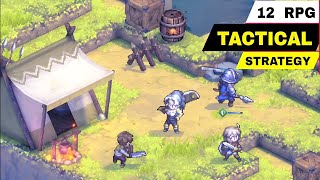 Top 12 Best TACTICAL TURN BASED STRATEGY RPG games for android iOS  Best SRPG TACTIC game mobile [upl. by Ahsinyar171]