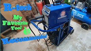 Rtech mig 180 review and test of a mig welder [upl. by Courcy]